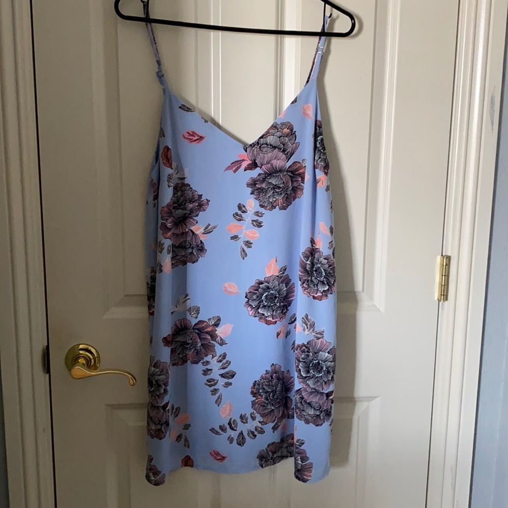 Light blue cami dress